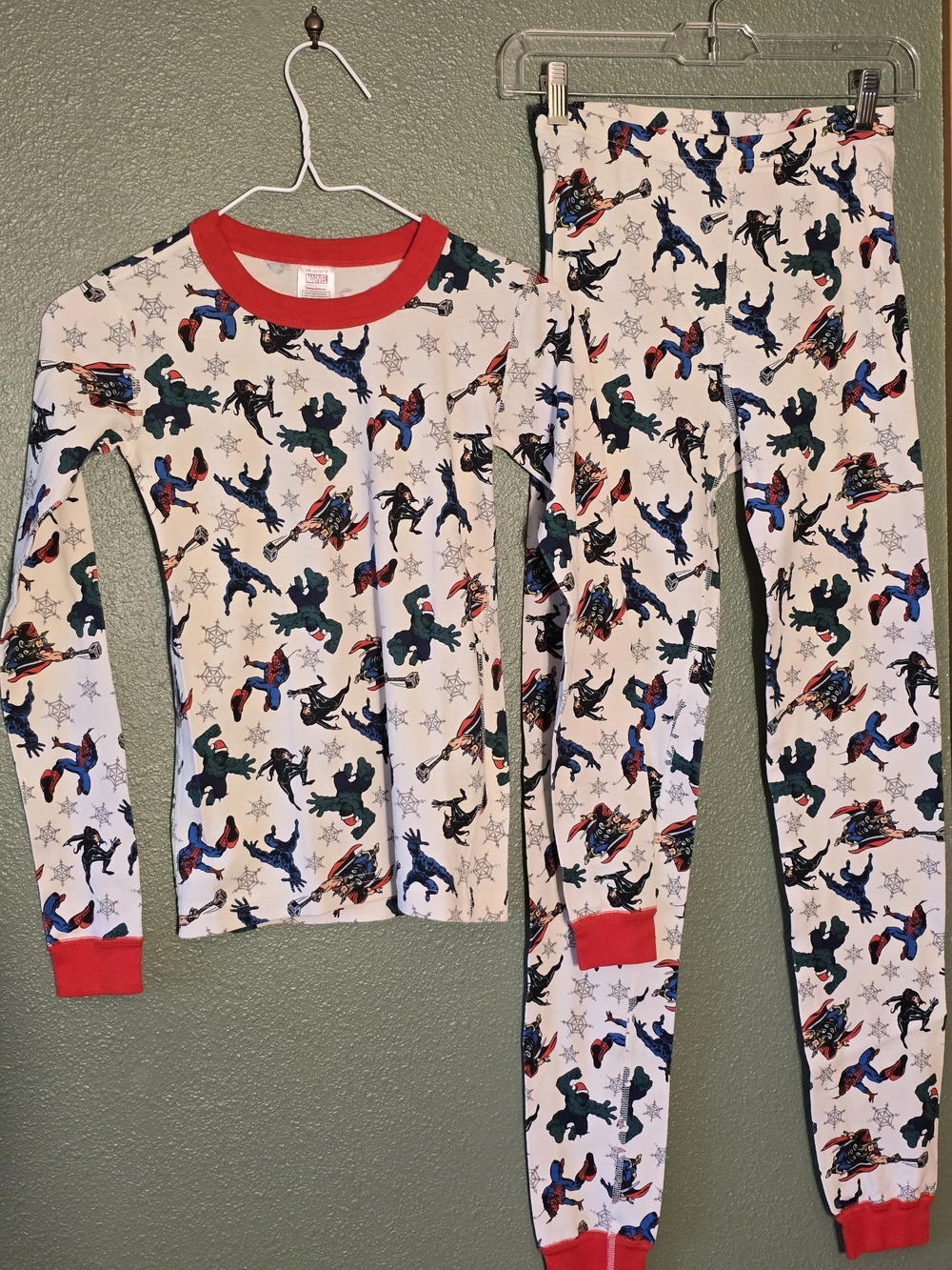 Hanna Anderson Marval Super Hero Winter Theamed Pj's